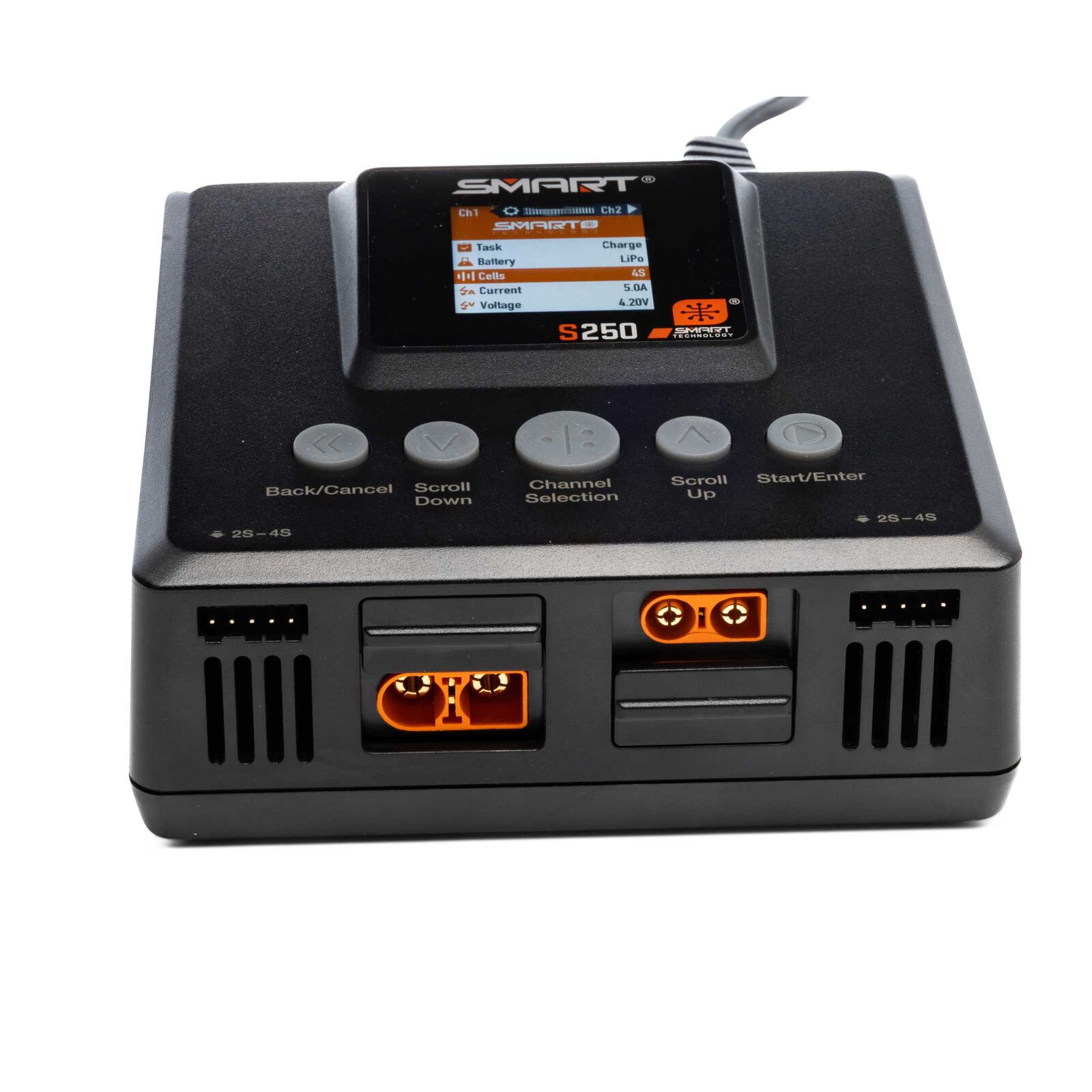 Spektrum Smart Powerstage Air Bundle: G2 2200mAh 4S 50C LiPo IC3 & S250 Charger-SPMXPSA500