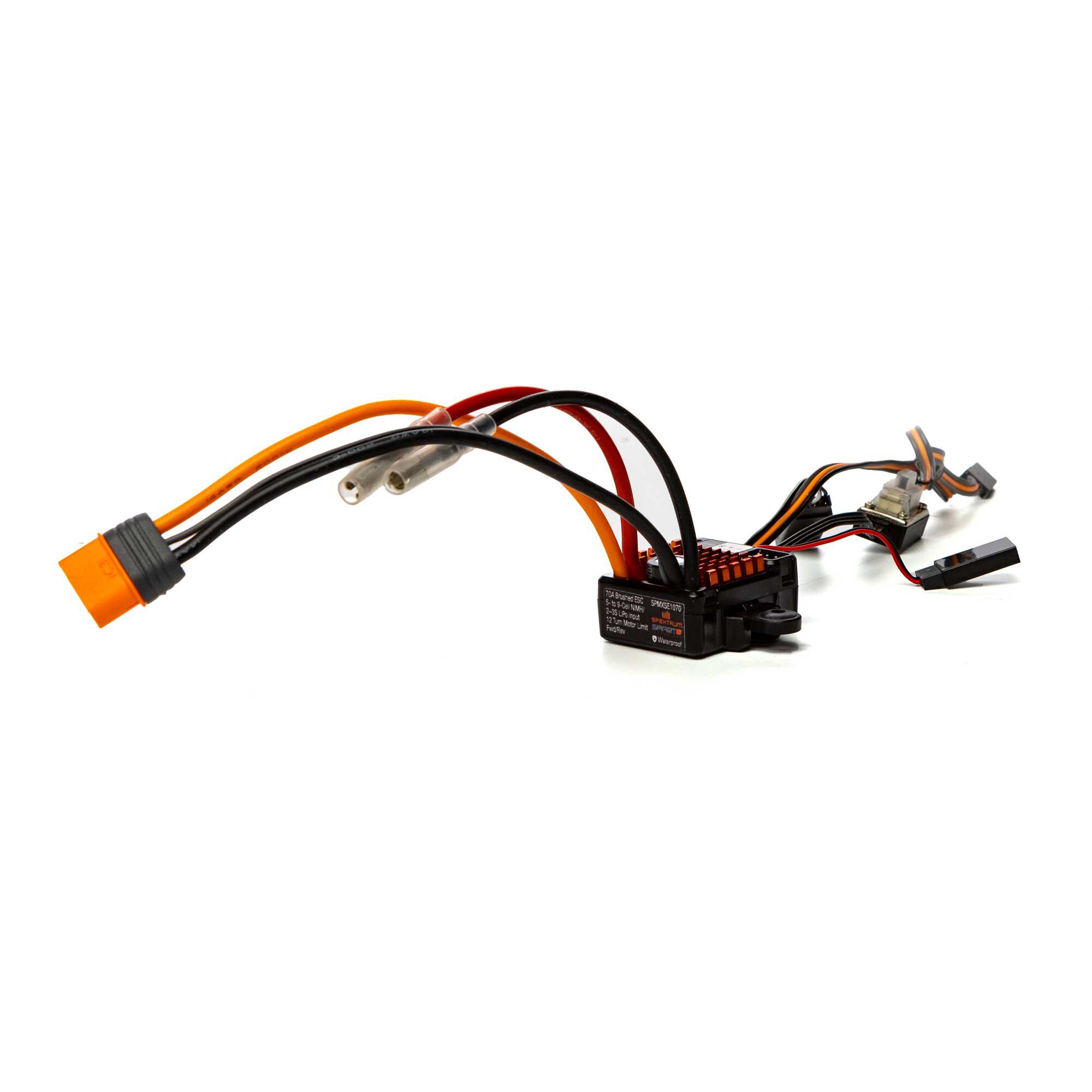 Spektrum Firma 70A Brushed Smart ESC, 2S-3S: IC3-SPMXSE1070