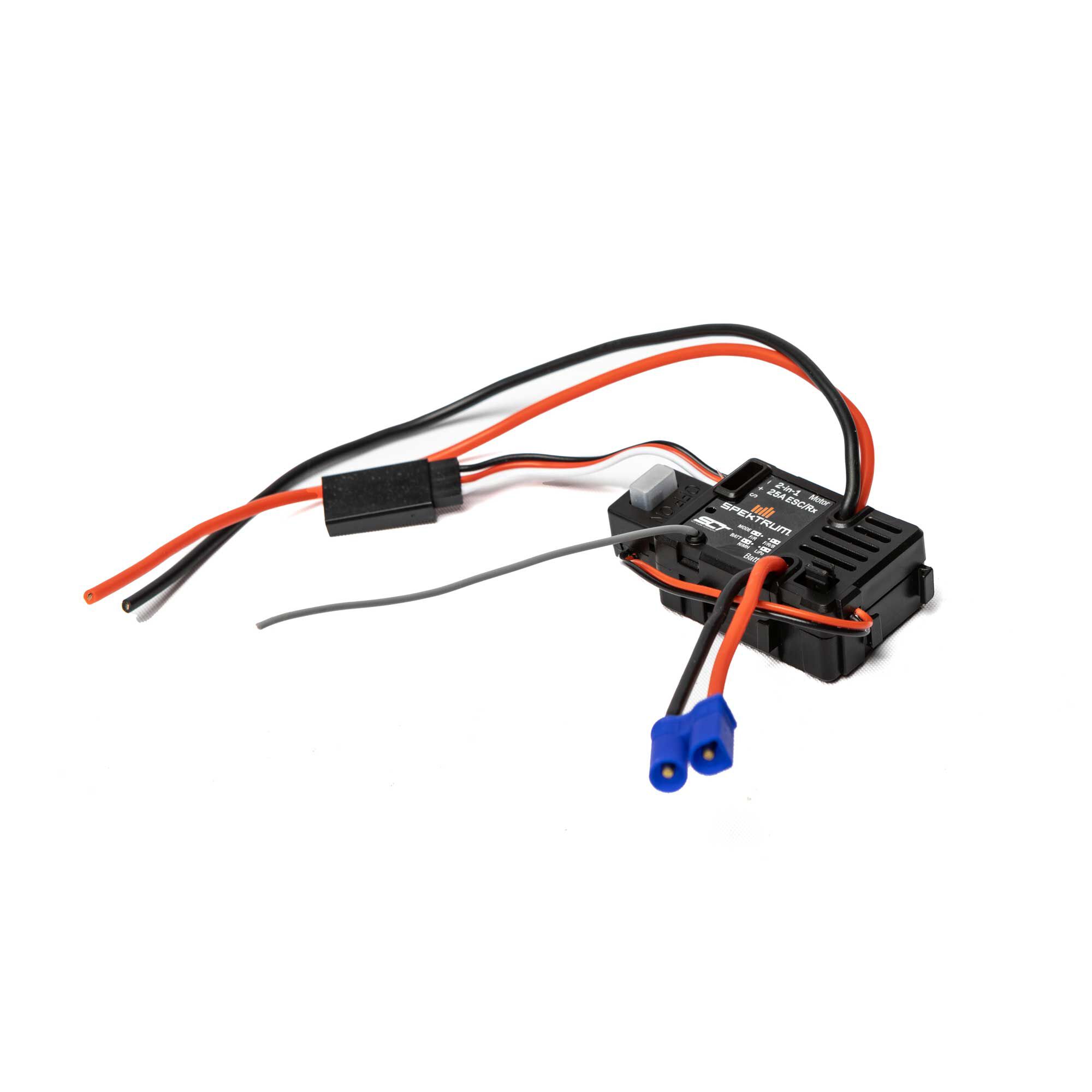 Spektrum SLT 25A Brushed ESC/Receiver: 1:16-1:18-SPMXSE2025RX