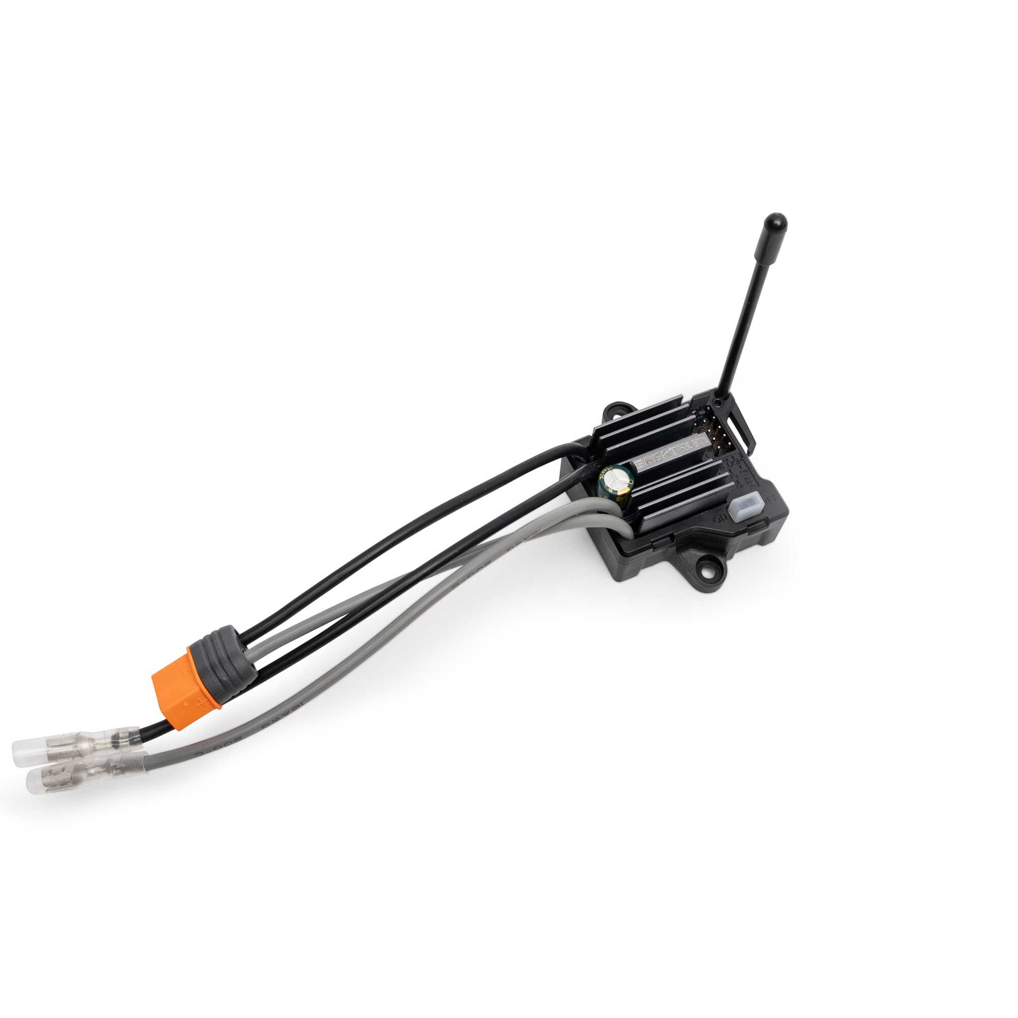 Spektrum SLT 25 Amp Brush 2-in-1 ESC / Receiver Combo, 1:10 2WD-SPMXSE2125RX 