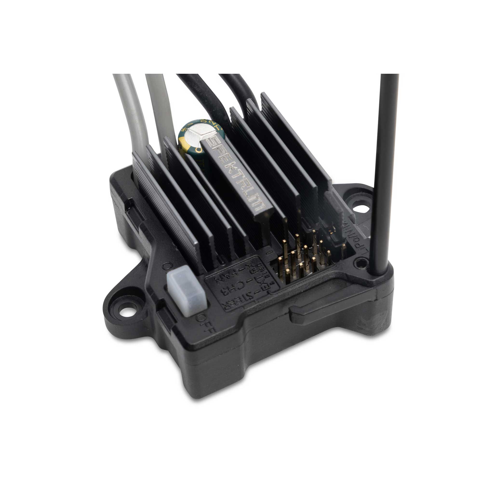 Spektrum SLT 25 Amp Brush 2-in-1 ESC / Receiver Combo, 1:10 2WD-SPMXSE2125RX 