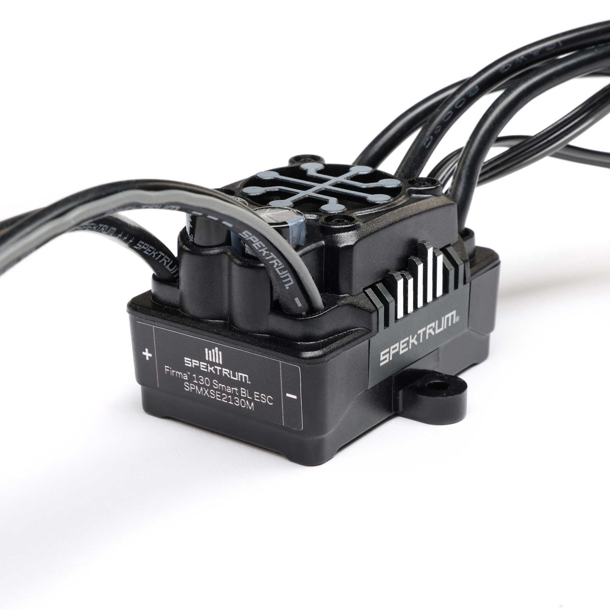 Spektrum Firma 130A Black Edition Brushless Smart ESC, 2S-4S: LMT 2.0-SPMXSE2130M