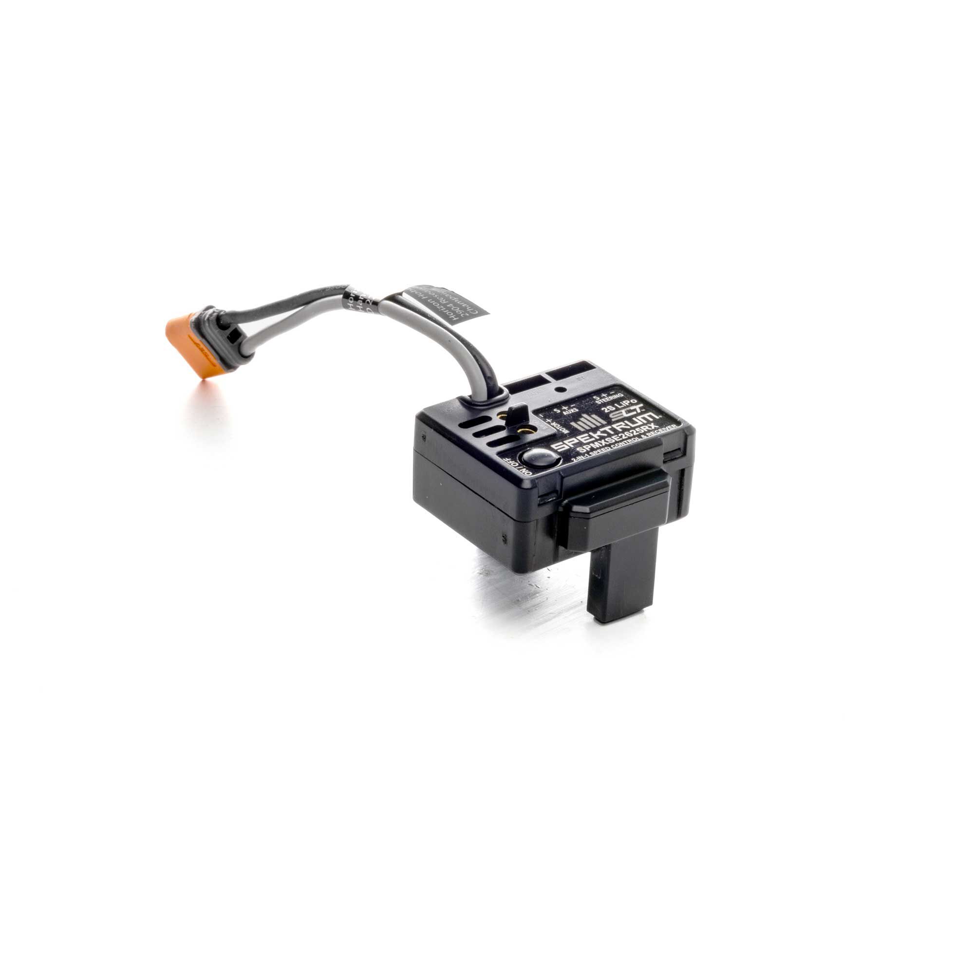 Spektrum 25A SLT 2-in-1 ESC / Receiver Combo: GROM-SPMXSE2625RX