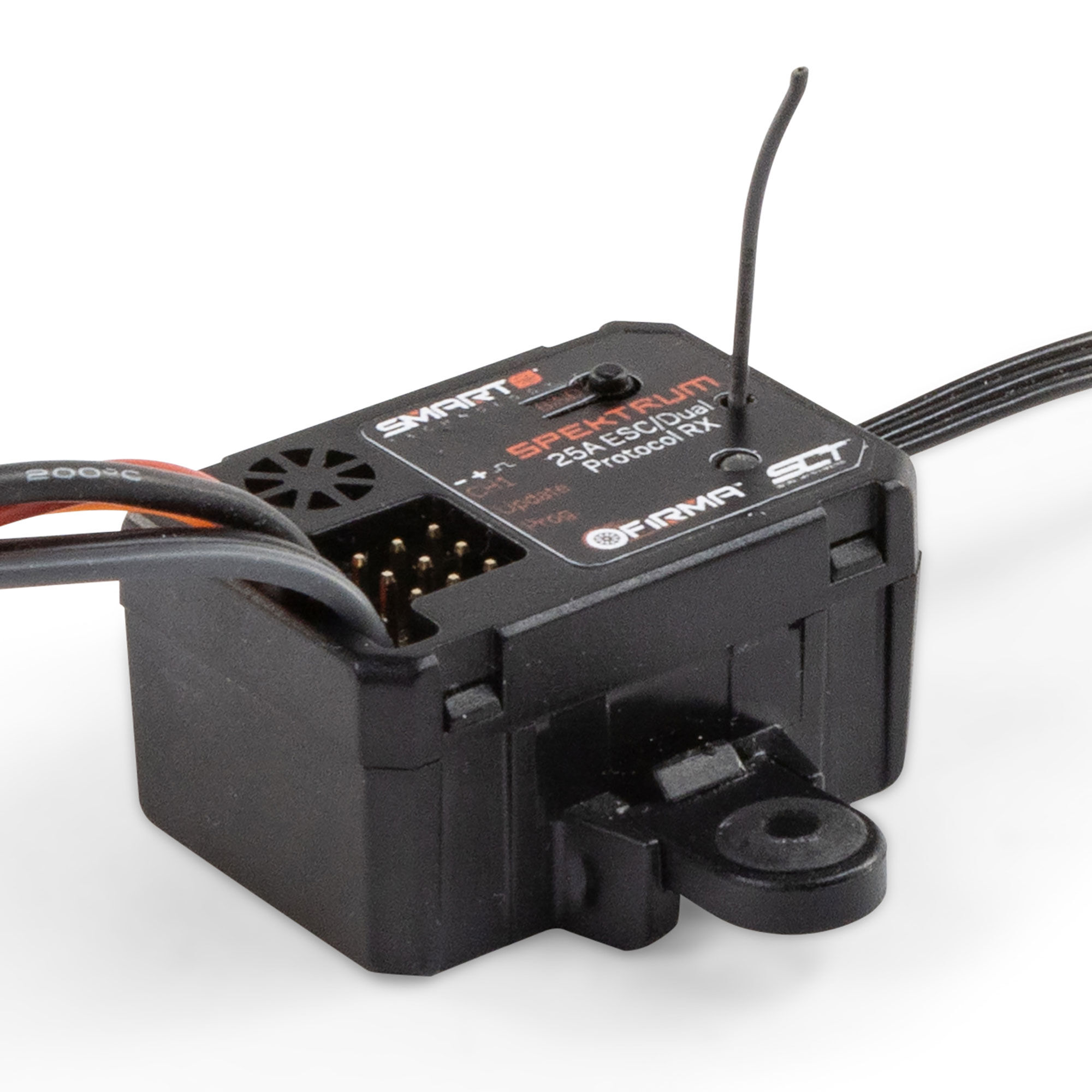 Spektrum Firma 25A 2-in-1 Brushed Smart ESC/Dual Protocol RX-SPMXSER1025