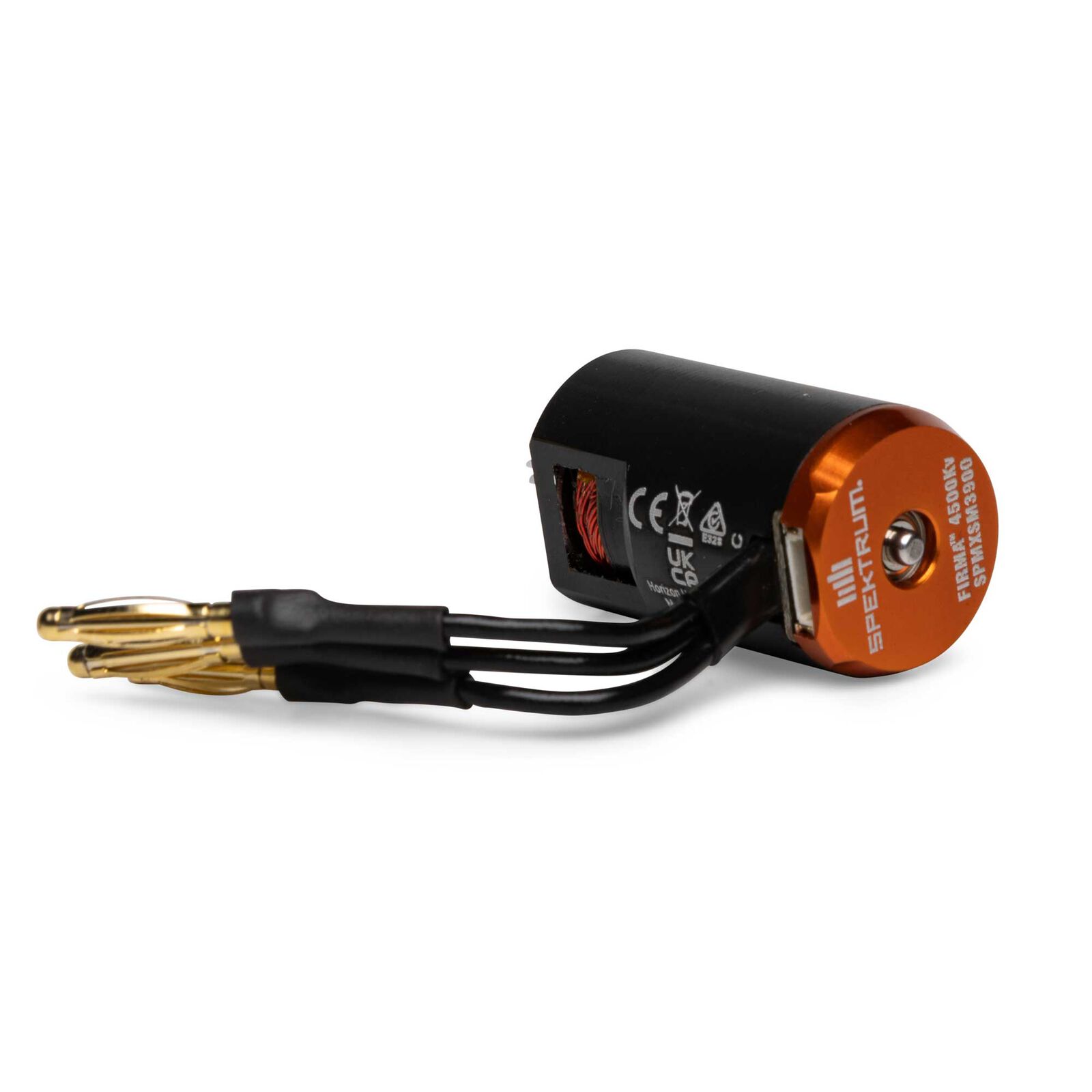 Spektrum Firma 1524 4500Kv Brushless Sensored Crawler Motor, SCX24-SPMXSM3900