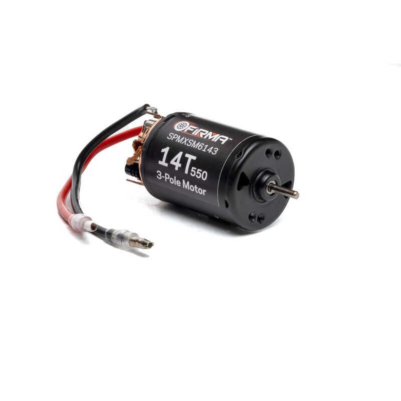Spektrum Firma 14T Rebuildable 550 3-Pole Brushed Motor-SPMXSM6143