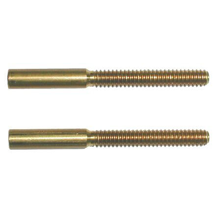 Sullivan 4-40 Threaded Brass Couplers(2)-HOBBY ZONE