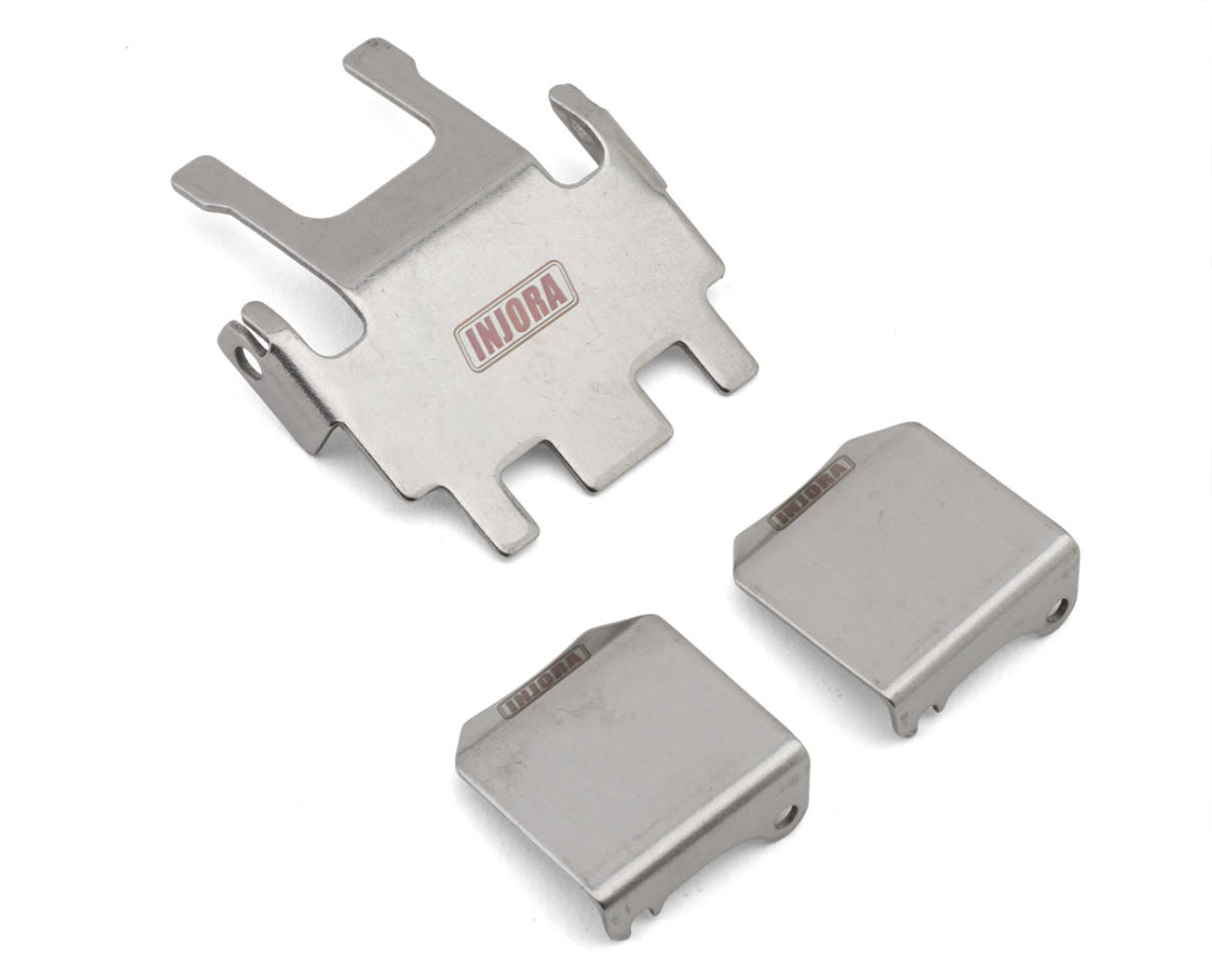 Injora Stainless Steel Chassis Armor for TRX4M-INJ4M-14
