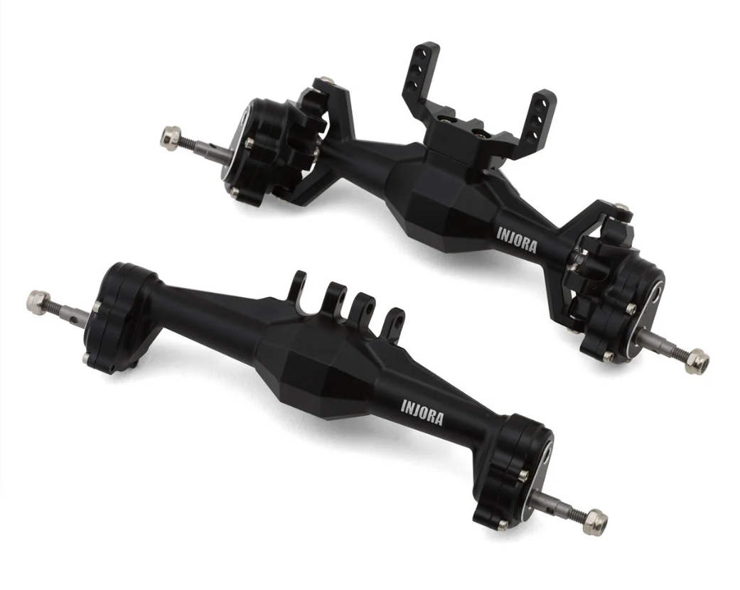 Injora 5mm extended Diamond Portal Axles for TRX4M-INJ4M-104BKFR