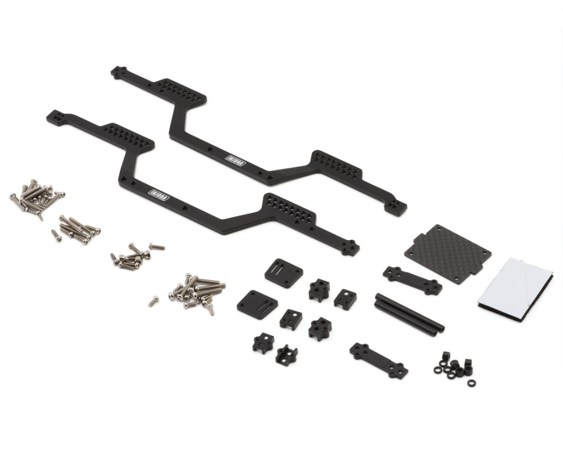 Injora Aluminum Universal LCG Chassis Frame Kit for TRX4M-INJ4M-111