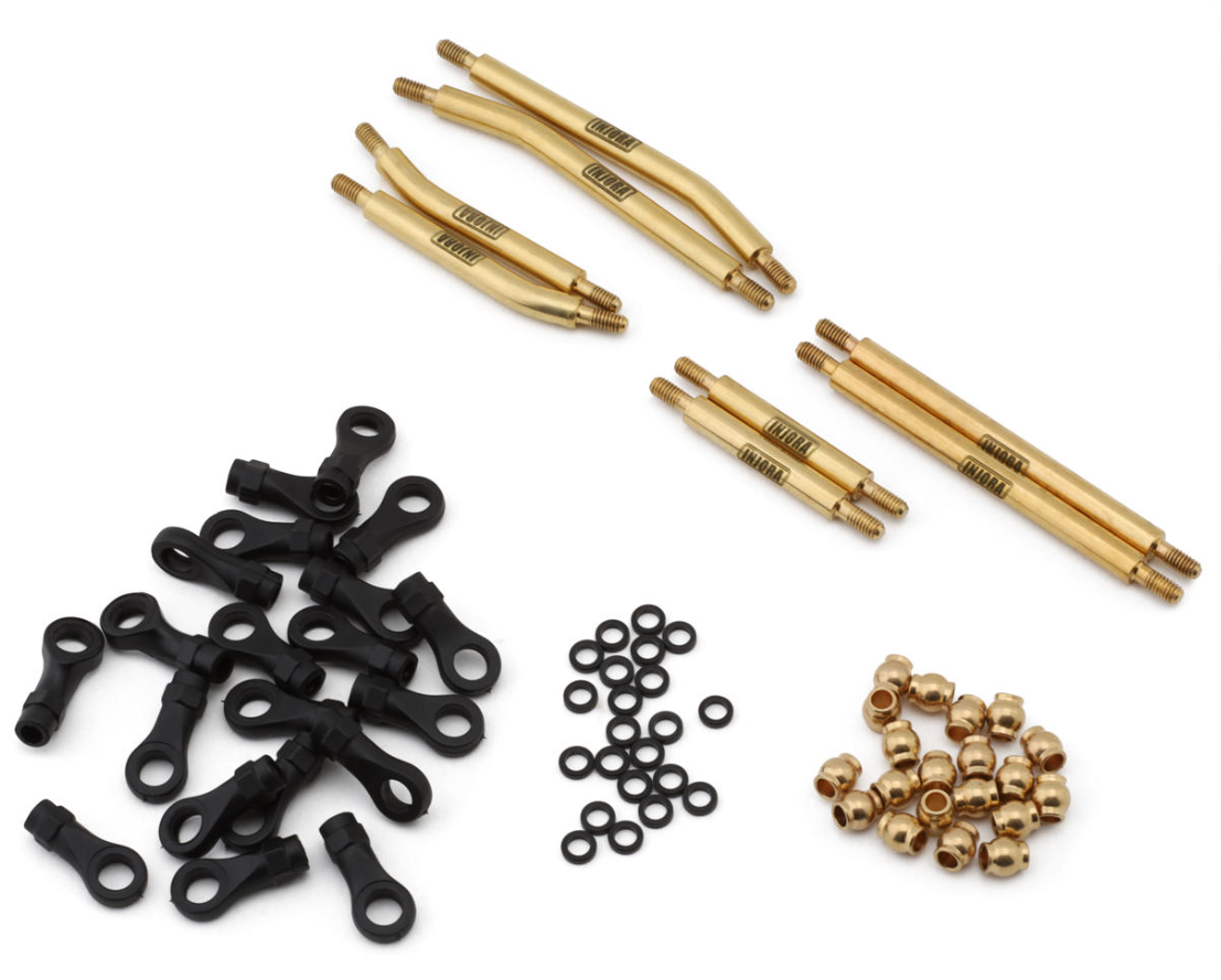 Injora Brass High Clearance Links for TRX4M Defender Bronco-INJ4M-20