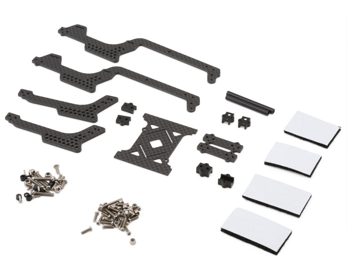 Injora Universal LCG Carbon Fiber Chassis for TRX4M-INJ4M-89