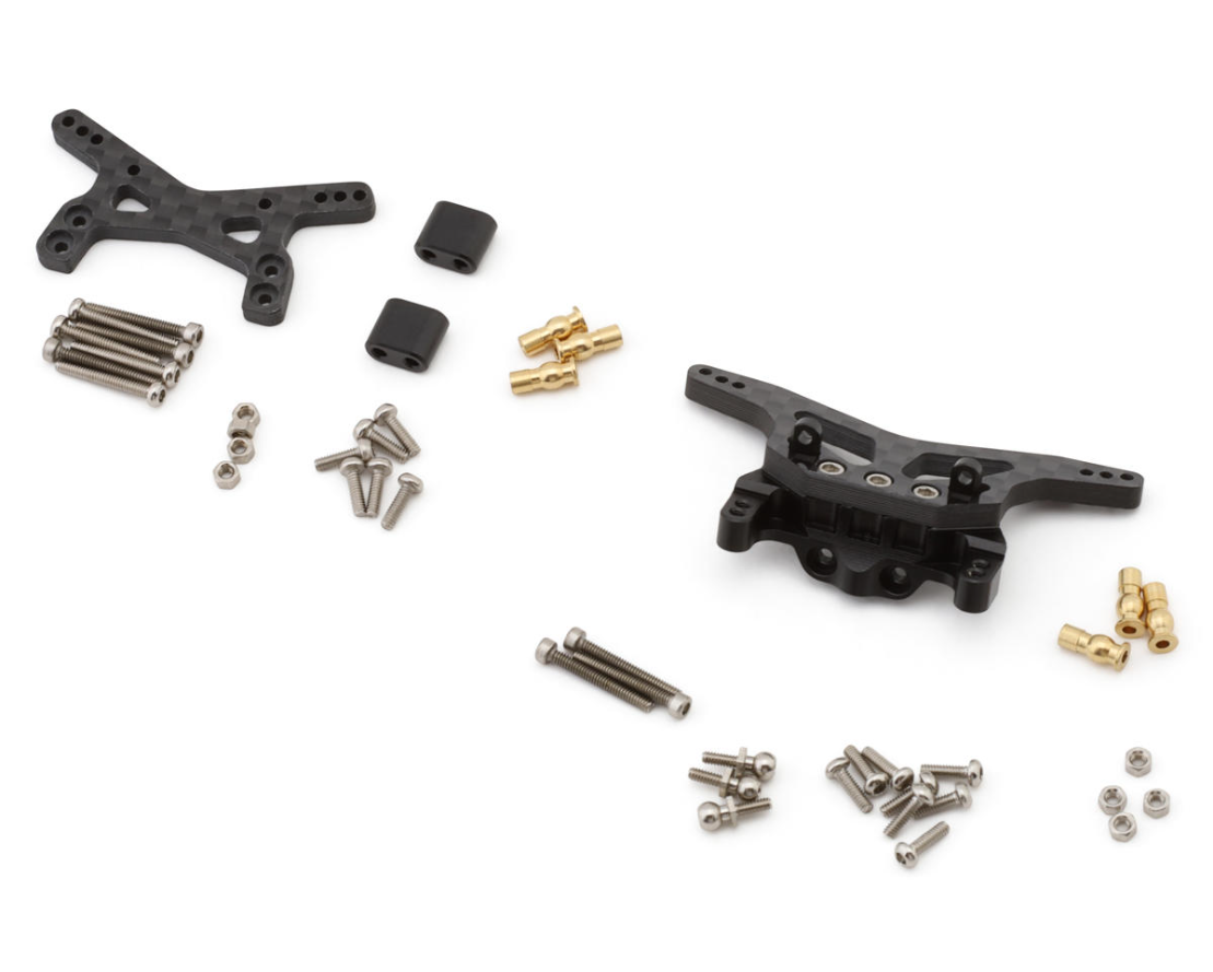 Injora Front Rear Shock Towers for Losi Micro-B Micro-T-INJLOS-04FR