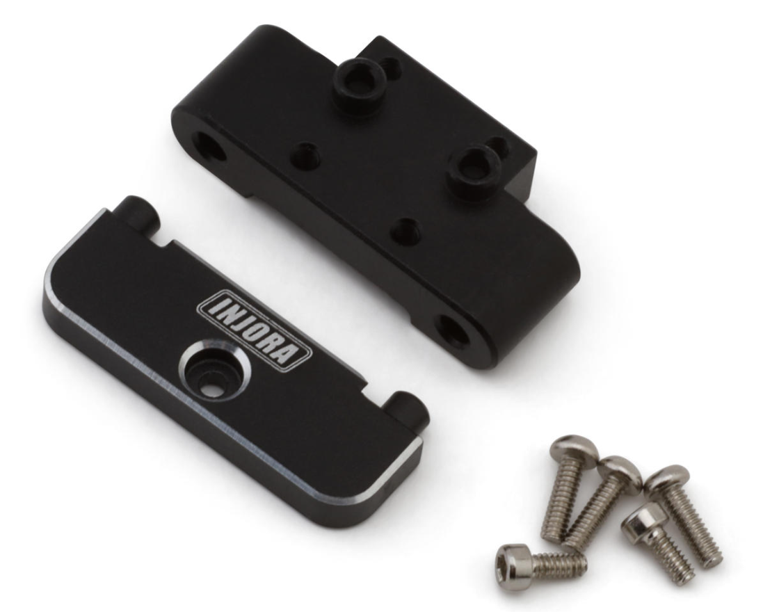 Injora Aluminum Front Bulkhead for Losi Micro-B Micro-T-INJLOS-16BK