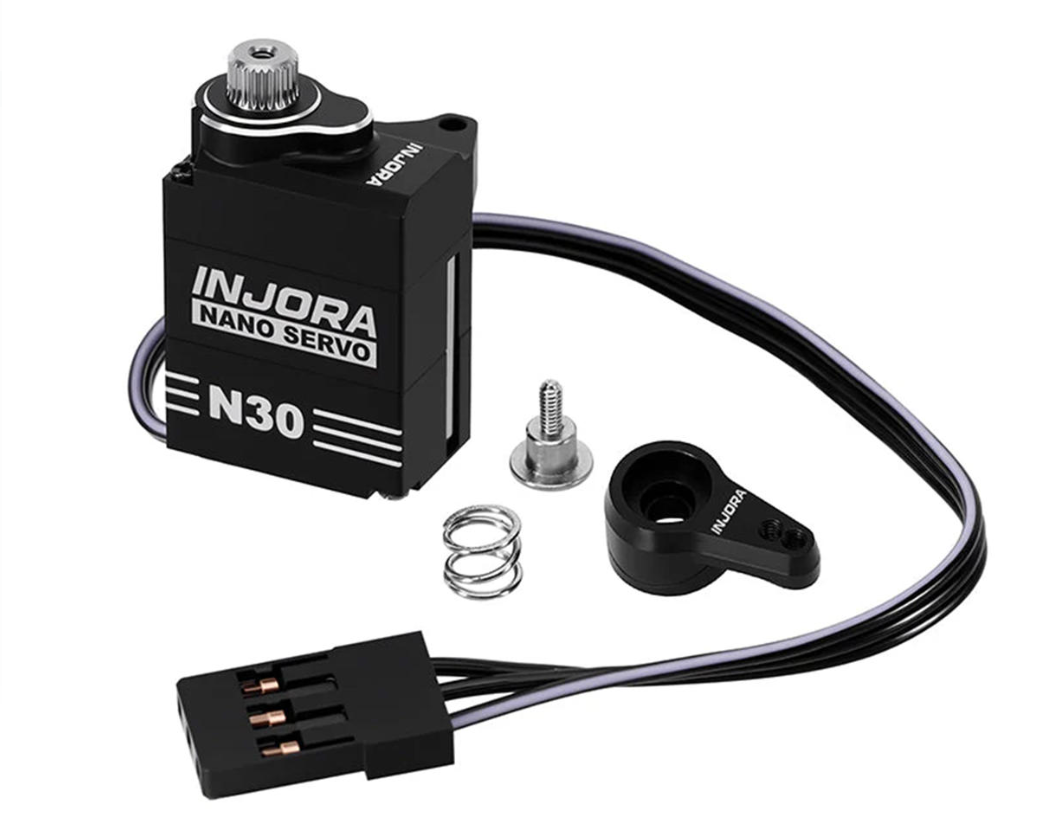 Injora N30 NANO Servo with Servo Saver for SCX30-INJS-N30