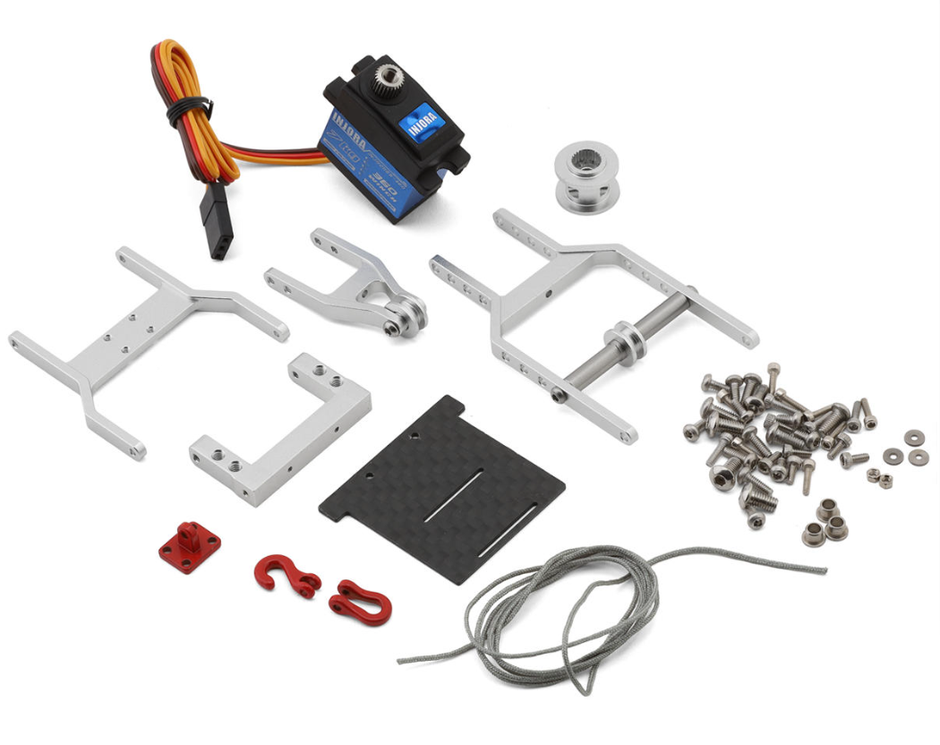 Injora INJS2065-360 Winch Servo & Crane Kit for SCX24-INJS2065-360-194BK