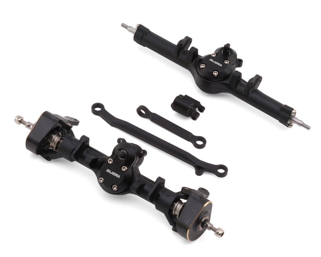 Injora +4mm Nylon Planet Axles for Axial SCX24-INJSCX24-195BKFR