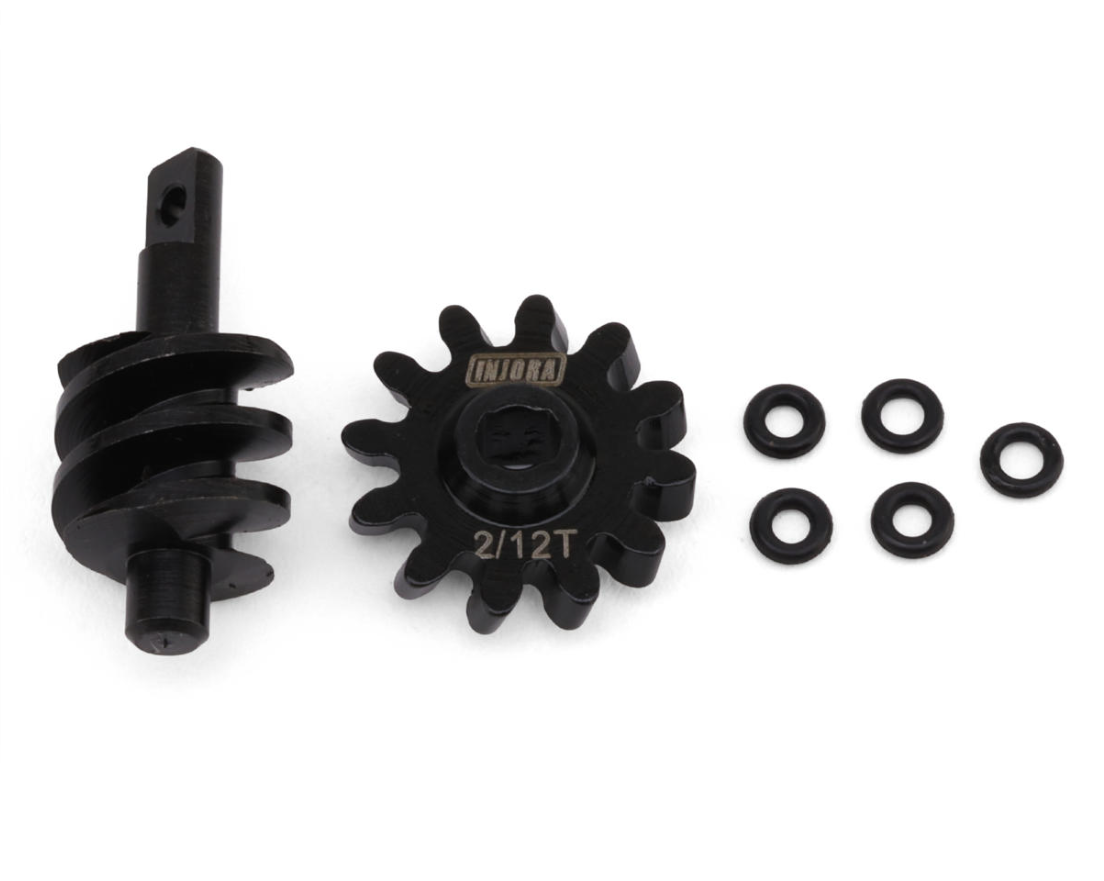 Injora 2/12T 33% Overdrive Gears for SCX24-INJSCX24-77-12T
