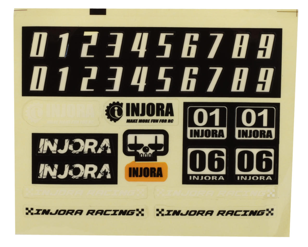 Injora Soft Silicone Inserts for 68-72mm 1.3" Tires-INJYQT-1370GN