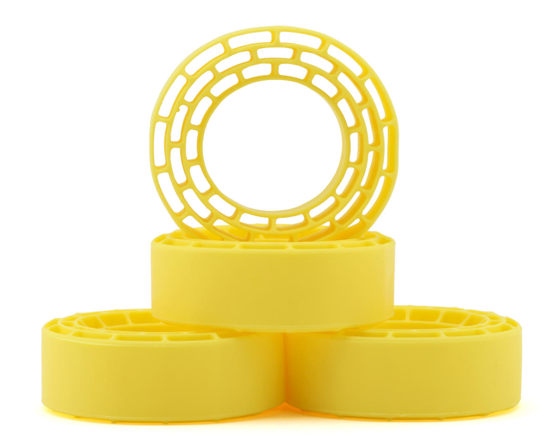 Injora Super Soft Silicone Inserts for 68-72mm 1.3" Tires-INJYQT-1370YE