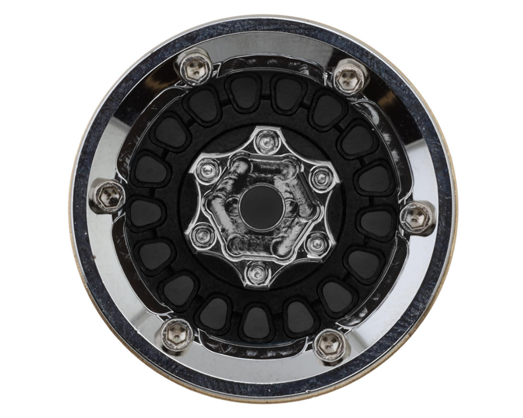 Injora 1.0" ModuWheel Beadlock Wheels (MW1016)-INJYQW-MW1016BK