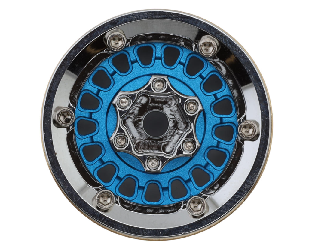 Injora 1.0" ModuWheel Beadlock Wheels (MW1016)-INJYQW-MW1016BK
