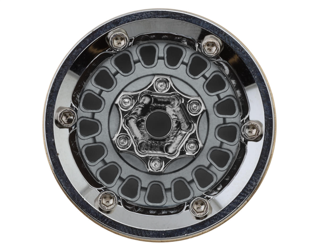 Injora 1.0" ModuWheel Beadlock Wheels (MW1016)-INJYQW-MW1016BK