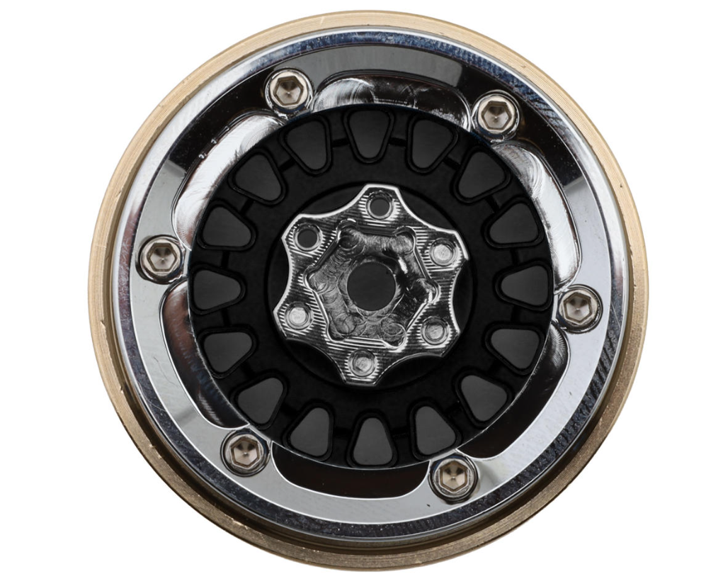 Injora ModuWheel 1.3" Beadlock Wheels (MW1316)-INJYQW-MW1316BK