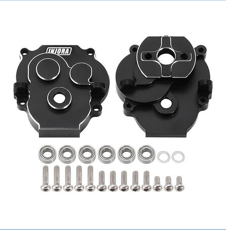 Injora Aluminum Transmission Housing with Bearings for TRX4M-INJ4M-51BK