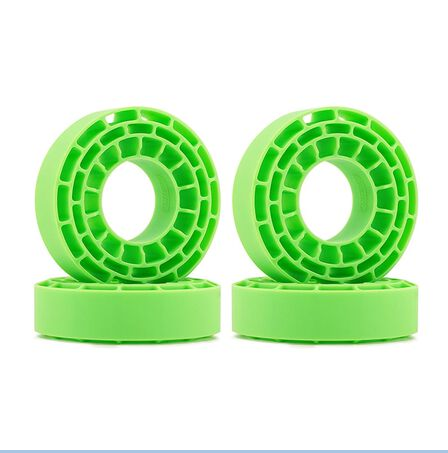 Injora Soft Silicone Inserts For 61-63mm*21mm 1.0" Tires-INJDGT-1062GN