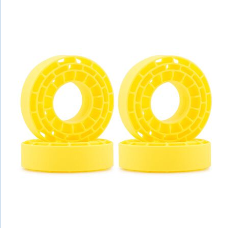 Injora Super Soft Silicone Inserts For 61-63mm*21mm 1.0" Tires-INJDGT-1062YE