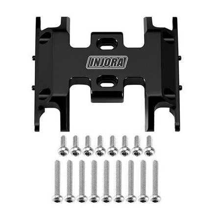 Injora Aluminum Forward & Reverse Skid Plate for SCX24-INJSCX24-180BK