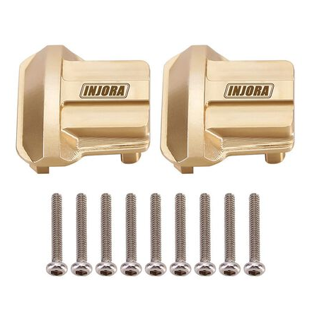 Injora Brass Diff Covers for TRX4M-INJTRX4M-01