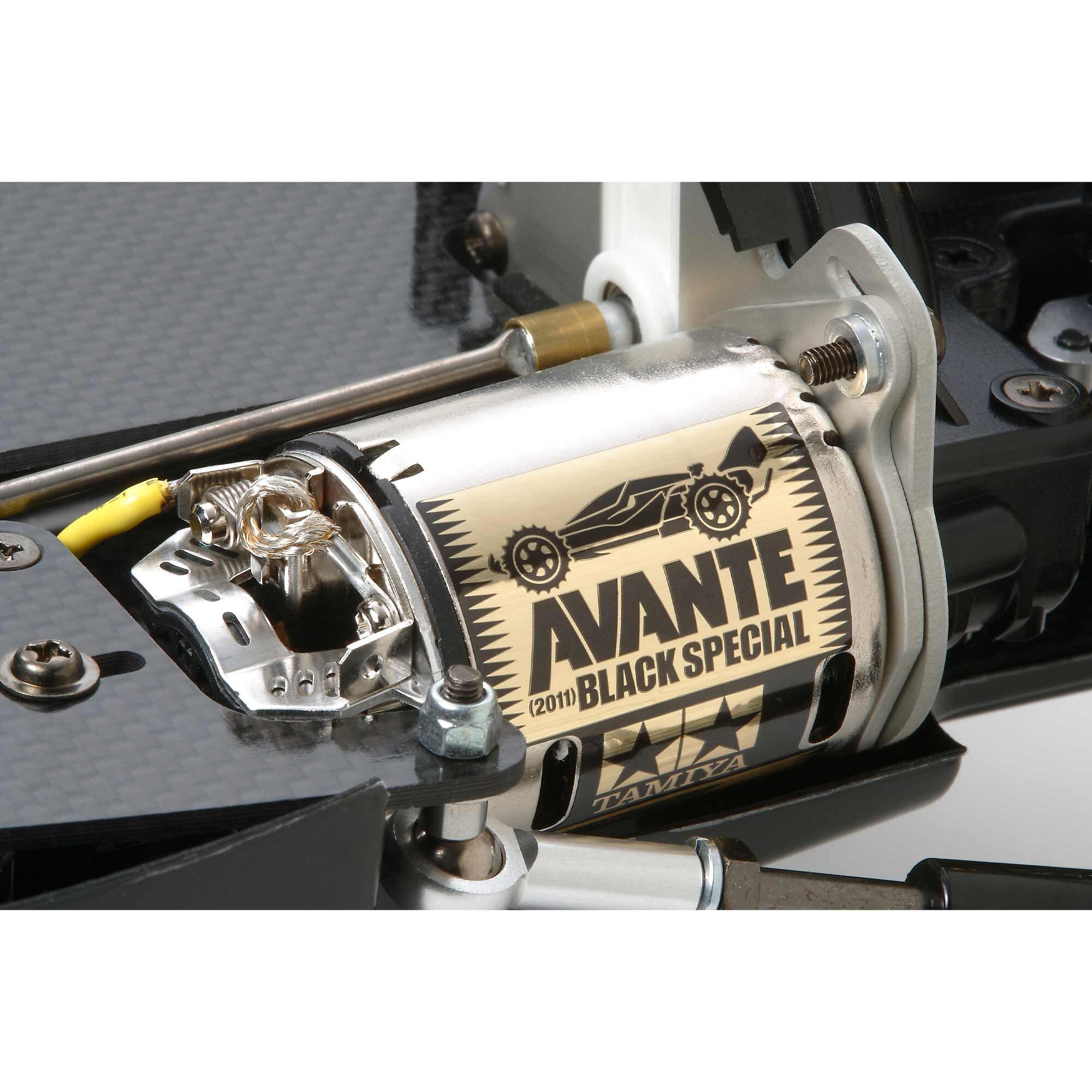 Tamiya 1:10 Avante 4x4 Buggy Kit (2011), Black (Limited Edition)-TAM47390