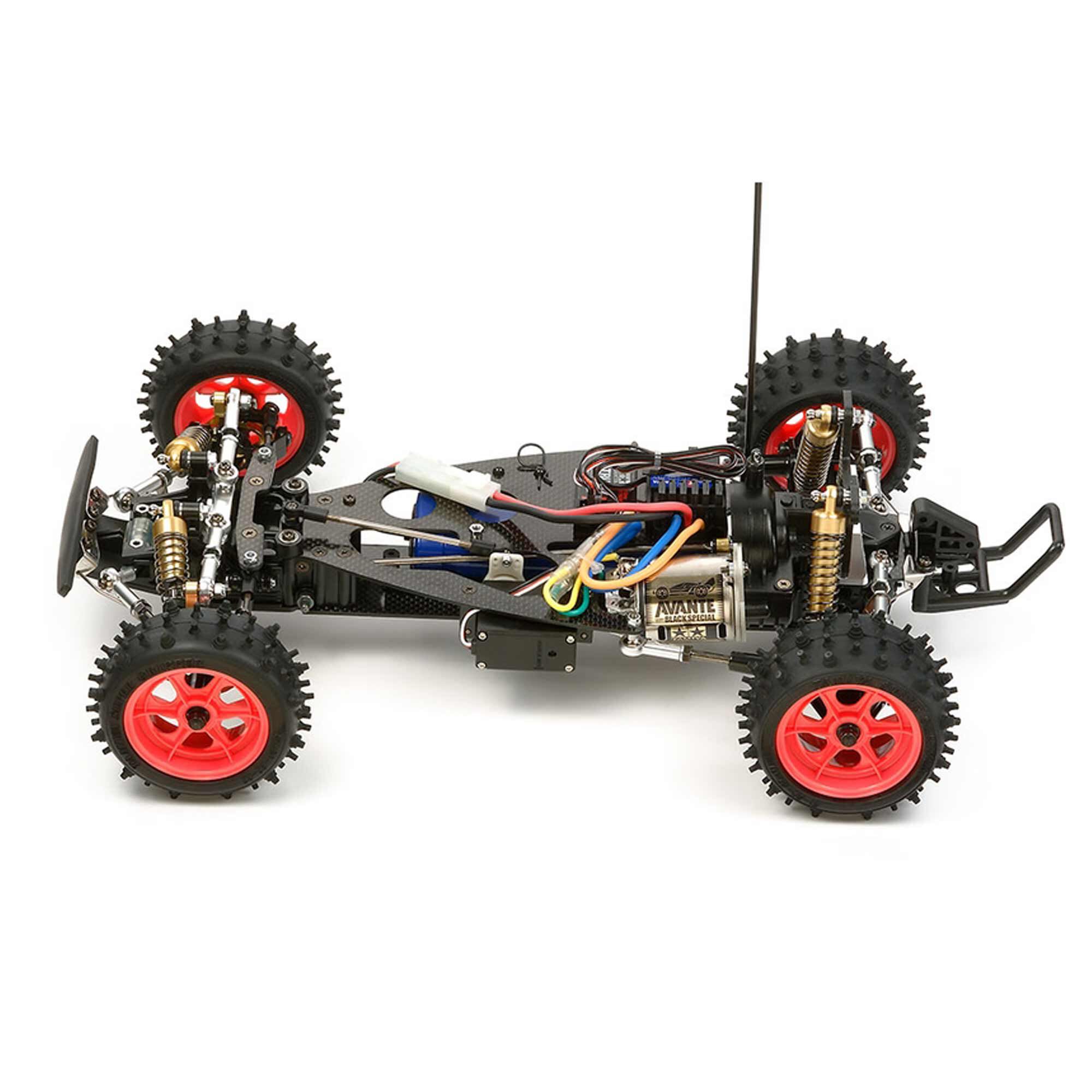 Tamiya 1:10 Avante 4x4 Buggy Kit (2011), Black (Limited Edition)-TAM47390