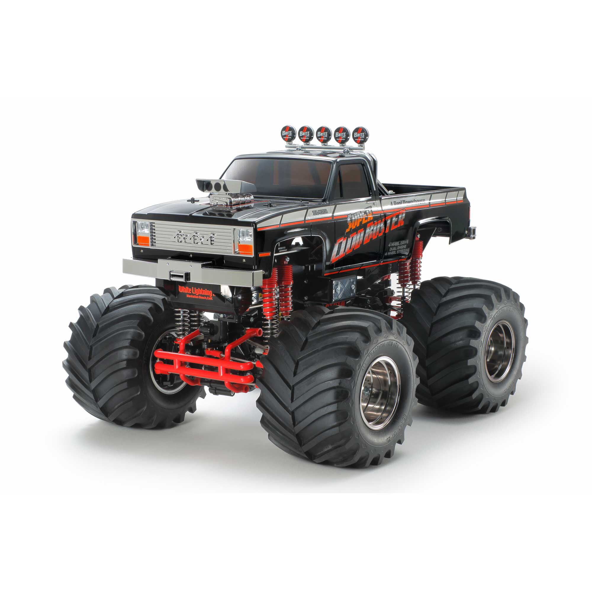 Tamiya 1:10 Super Clod Buster 4WD Kit Limited Edition, Black-TAM47432