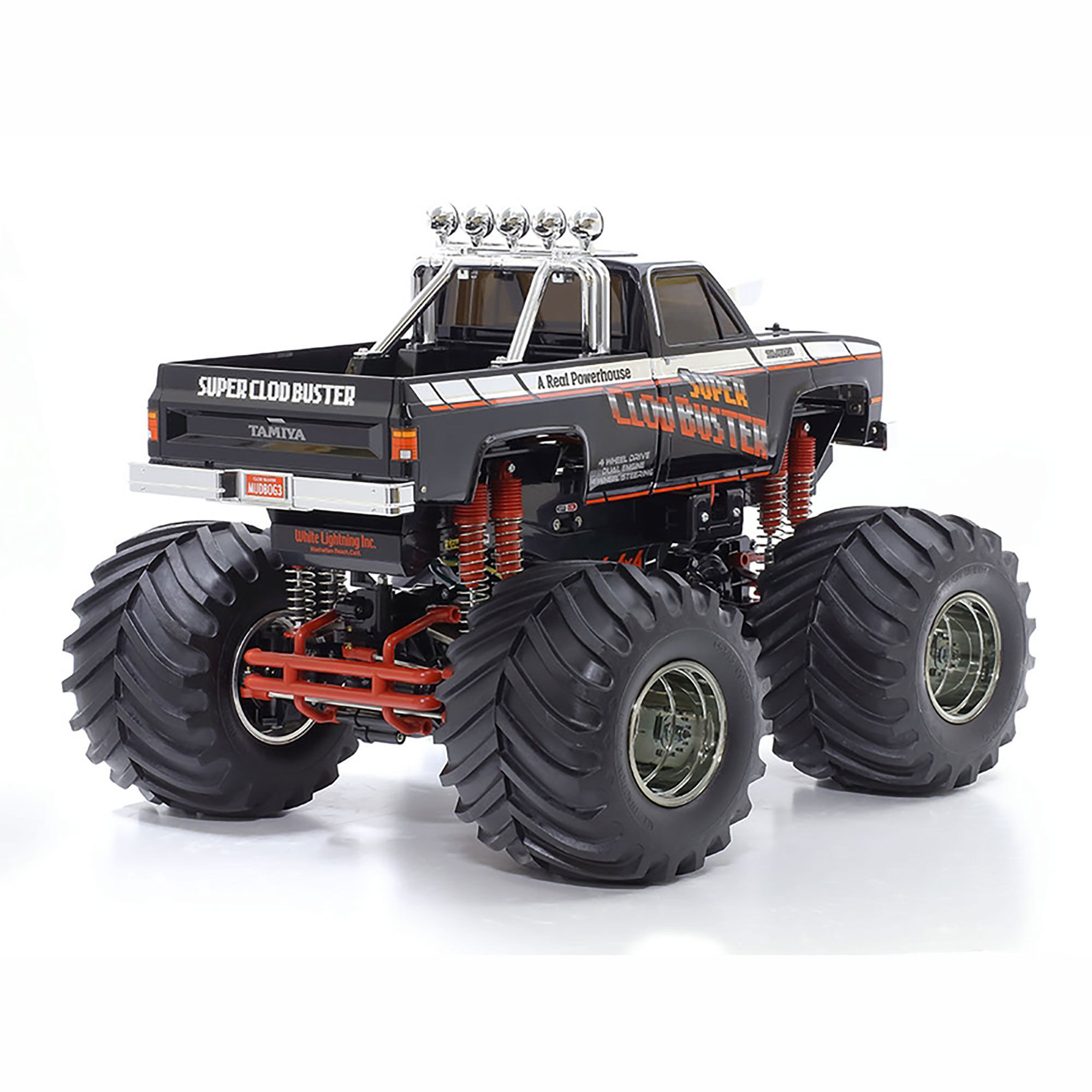 Tamiya 1:10 Super Clod Buster 4WD Kit Limited Edition, Black