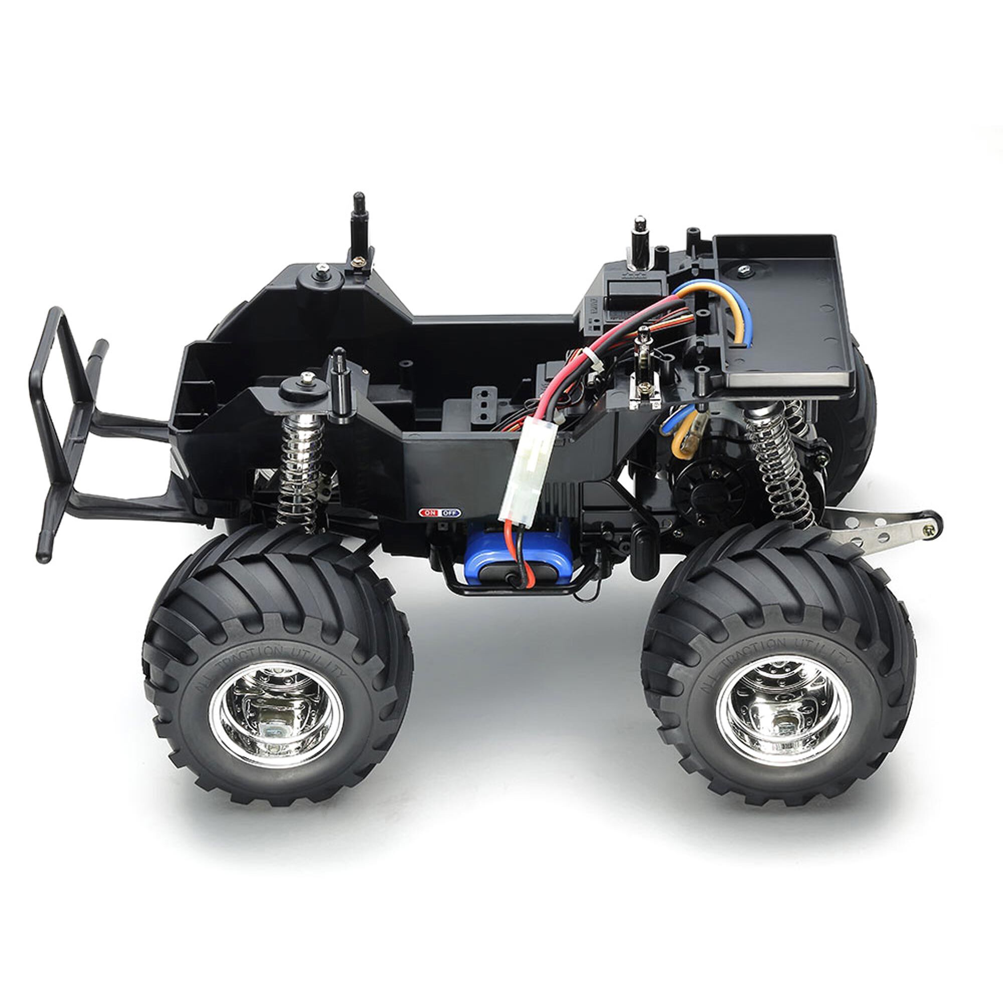 Tamiya 1:12 Midnight Pumpkin Metallic 2WD Brushed Monster Truck Kit-TAM58365