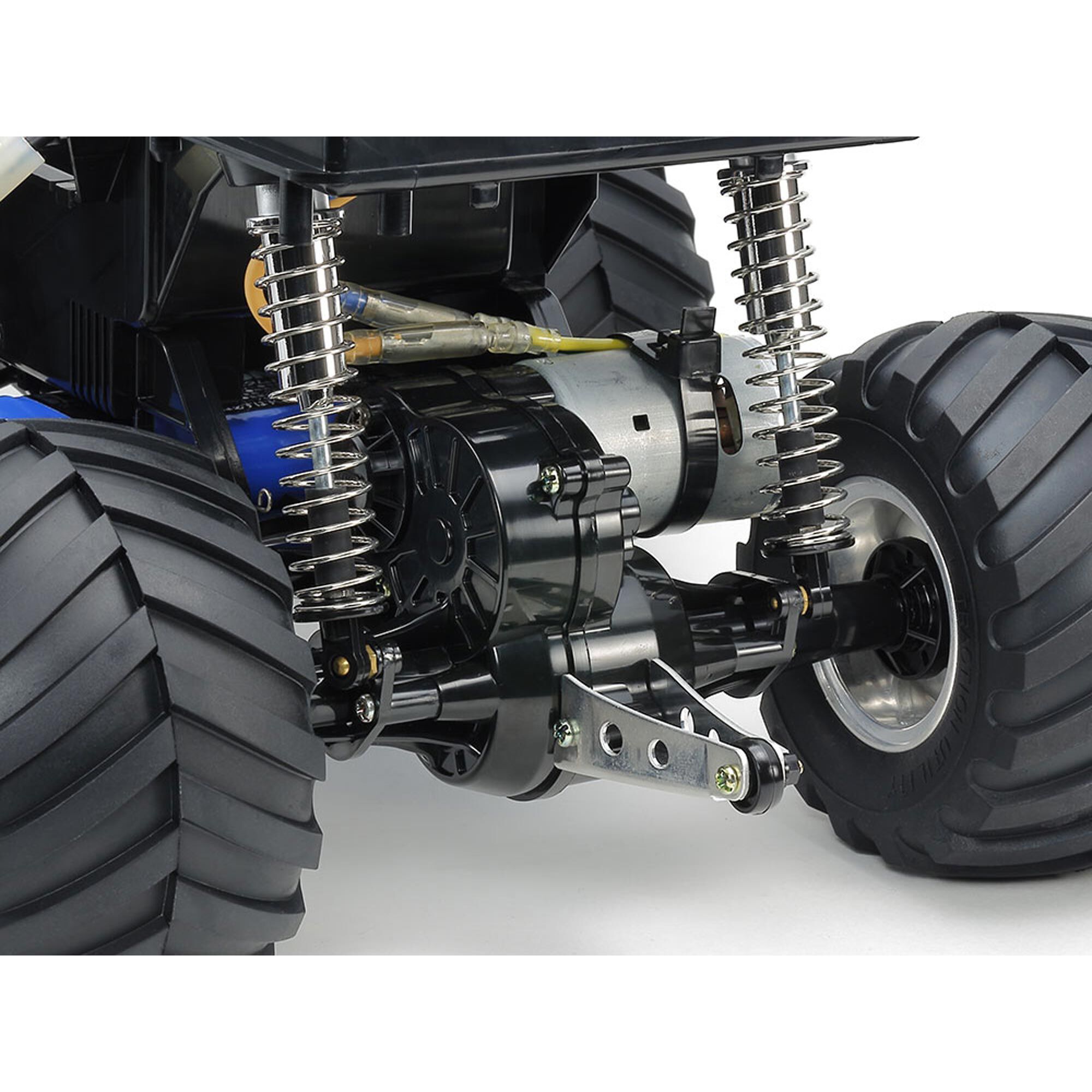 Tamiya 1:12 Midnight Pumpkin Metallic 2WD Brushed Monster Truck Kit-TAM58365