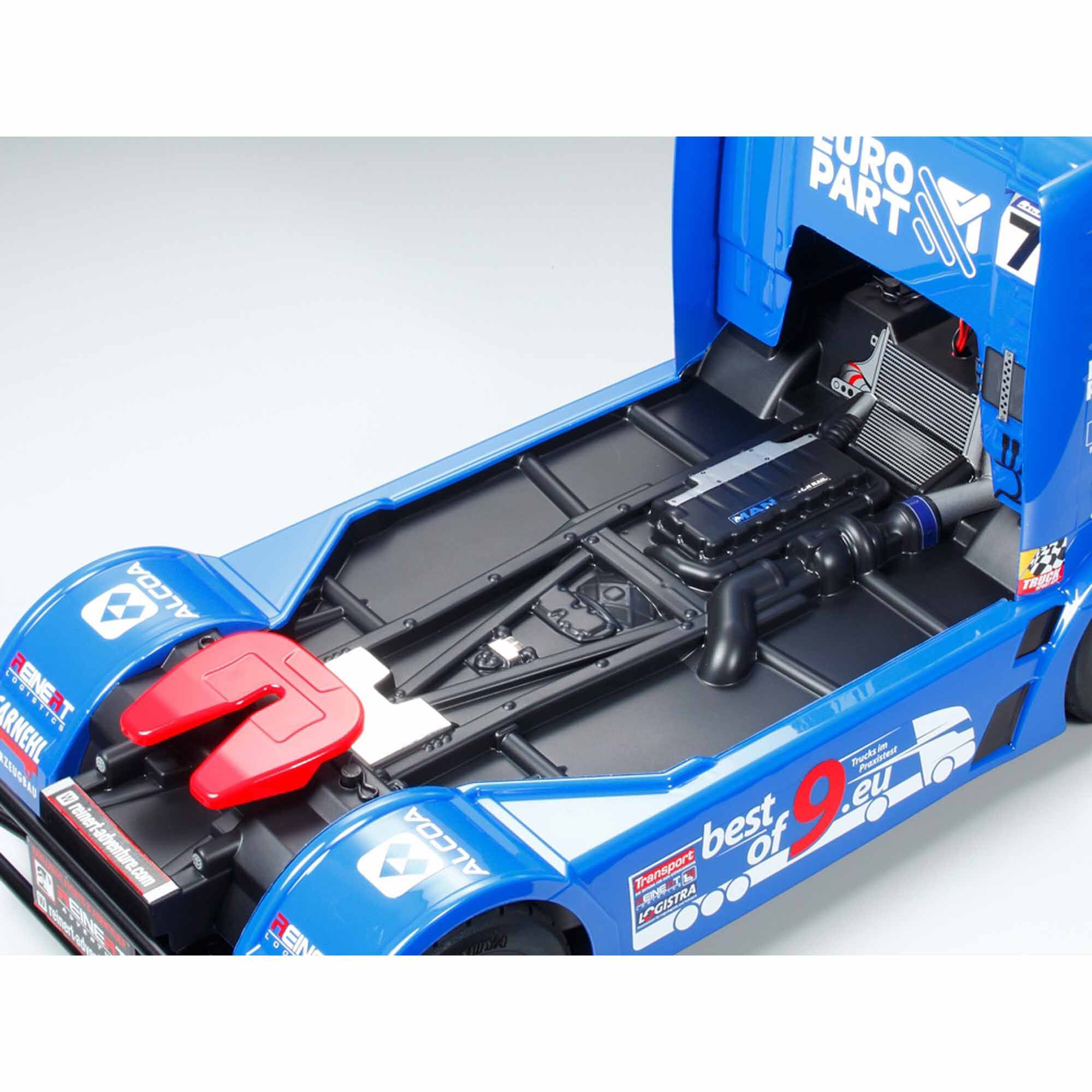 Tamiya 1:14 Team Reinert Racing MAN TGS 4WD 4X4 Brushed TT-01E Kit-TAM58642