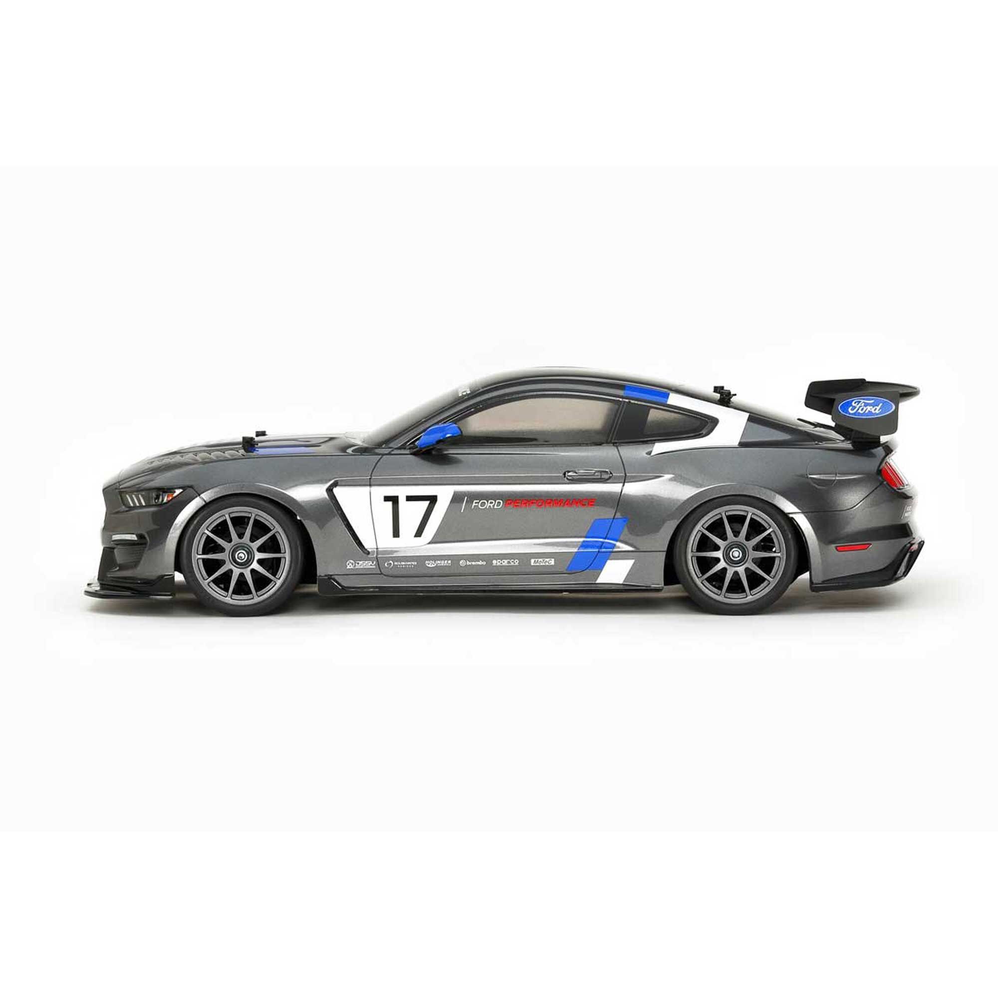 Tamiya 1:10 Ford Mustang GT4 4WD 4X4 Brushed TT-02 Kit-TAM58664