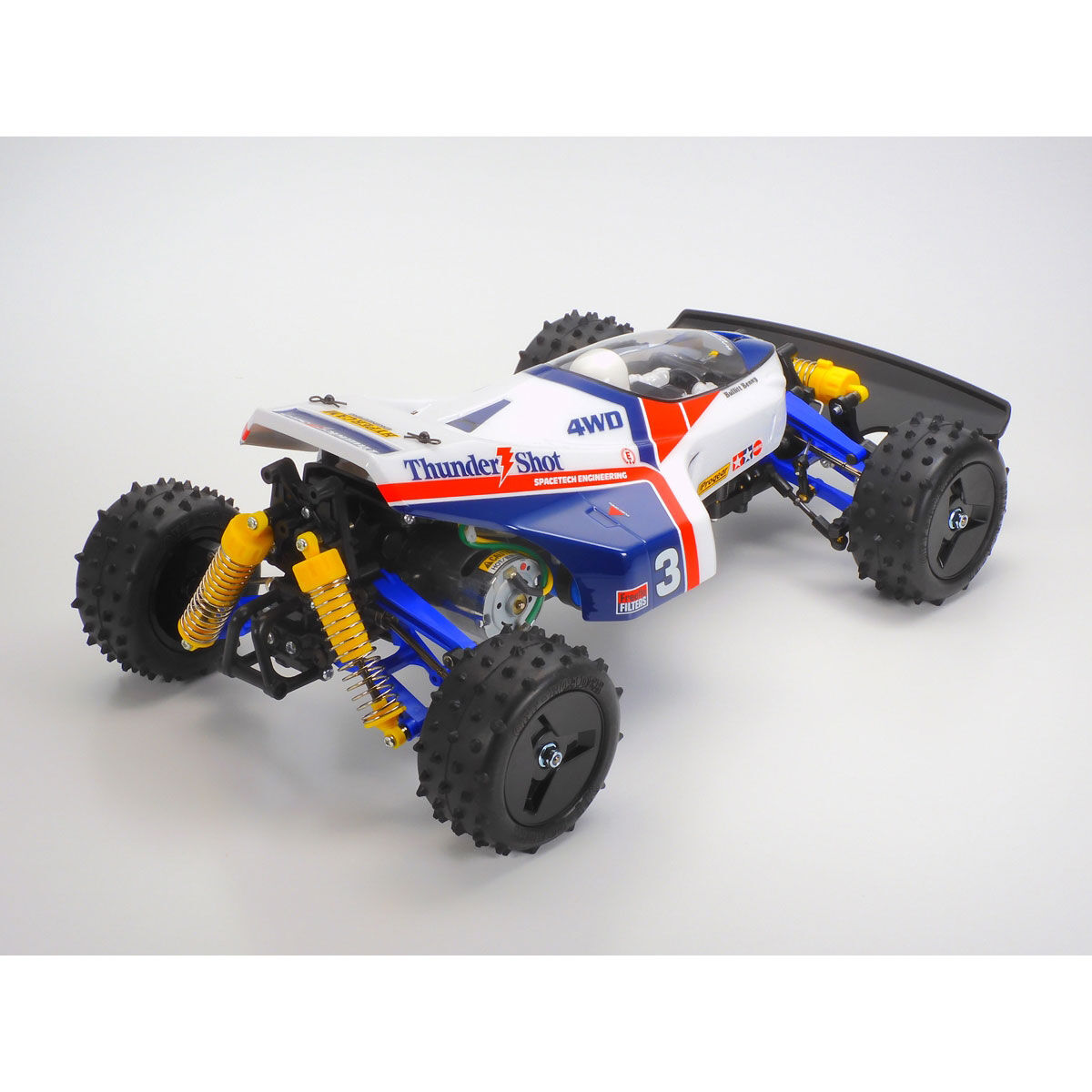 Tamiya 1:10 Thunder Shot 4x4 Brushed Buggy Kit (2022)-TAM58706A
