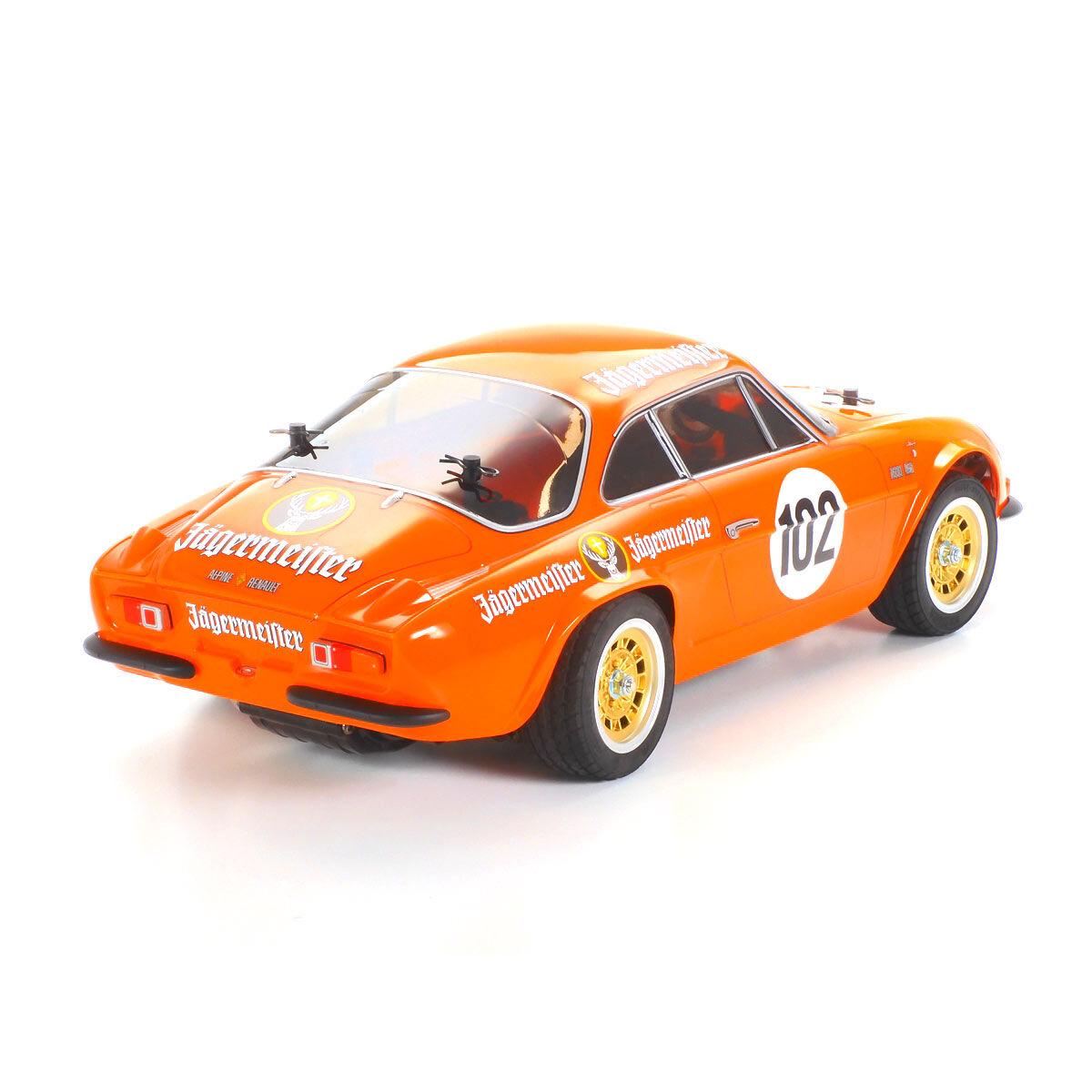 Tamiya 1:10 Alpine A110 Jagermeister 1973 M-06 2WD Brushed On-Road Kit-TAM58708A