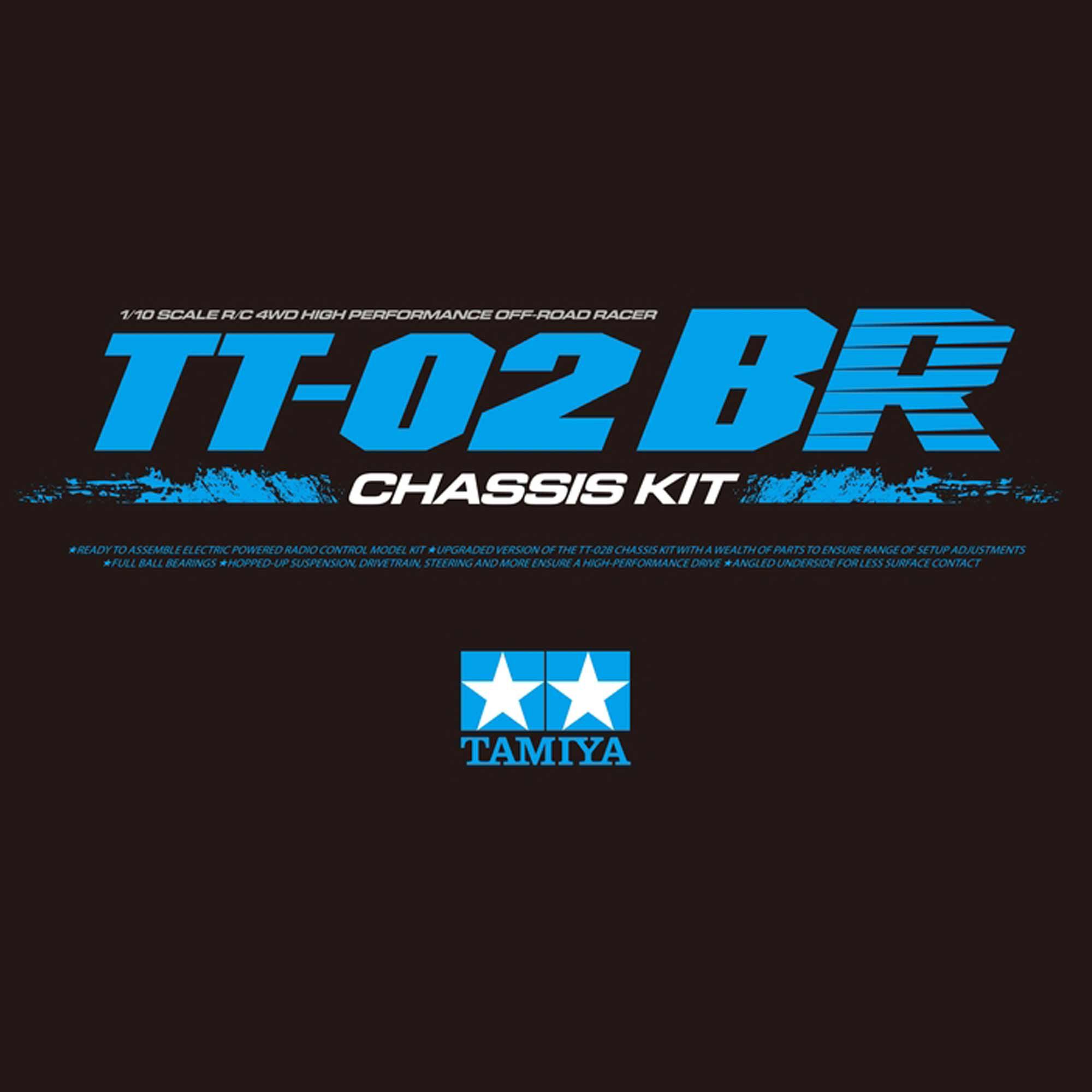 Tamiya 1:10 TT-02BR 4x4 Buggy Chassis Kit-TAM58717
