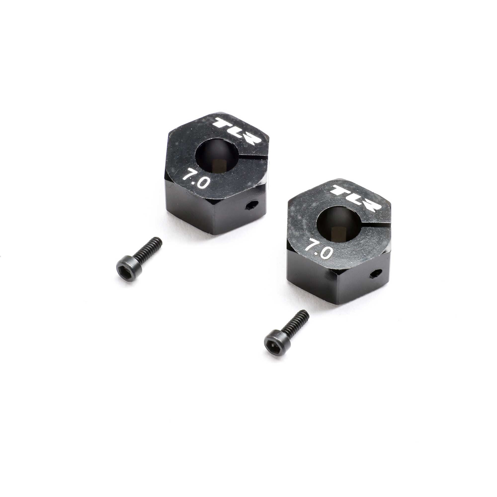 Team Losi Racing Wheel Hex 12mm x 7.0mm (2)-TLR-1169