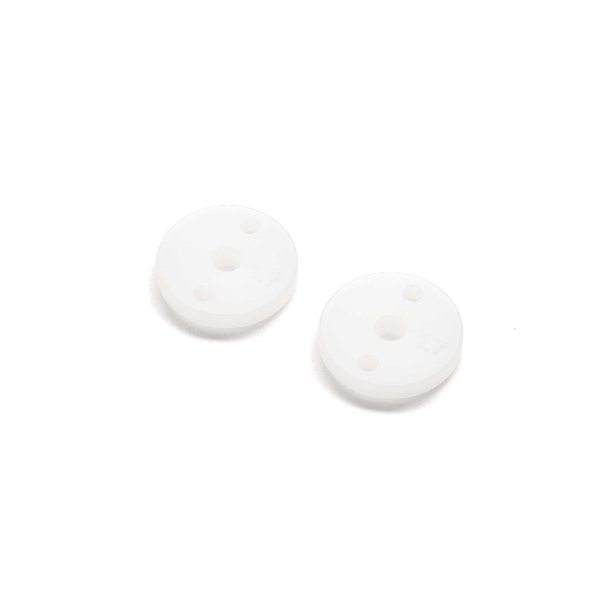 Team Losi Racing 13mm Shock Piston, 2 x 1.7mm, 2mm (2)-TLR-1170