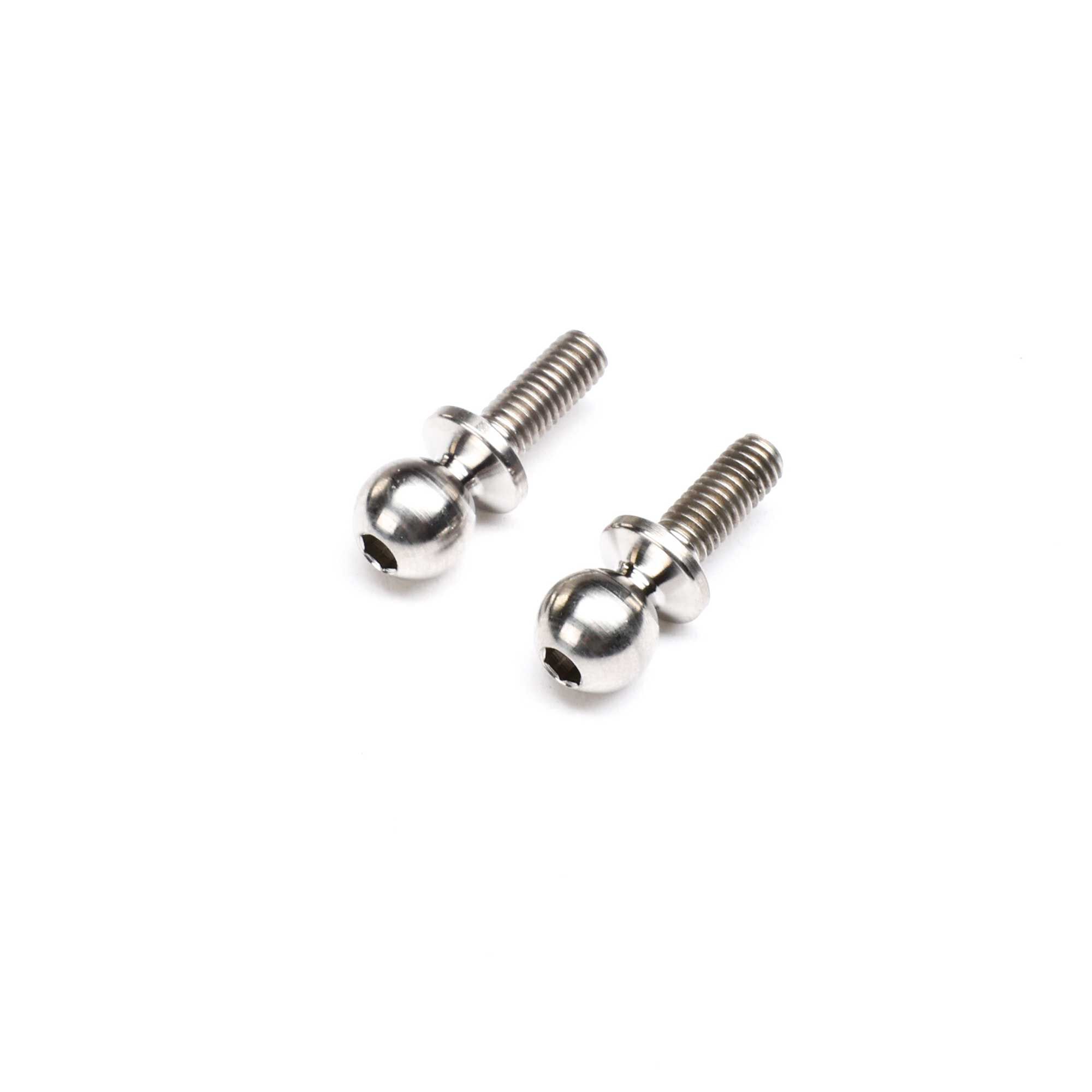 Team Losi Racing Ball Stud, 5.8mm x 8mm, Titanium (2): 22X-TLR-1172