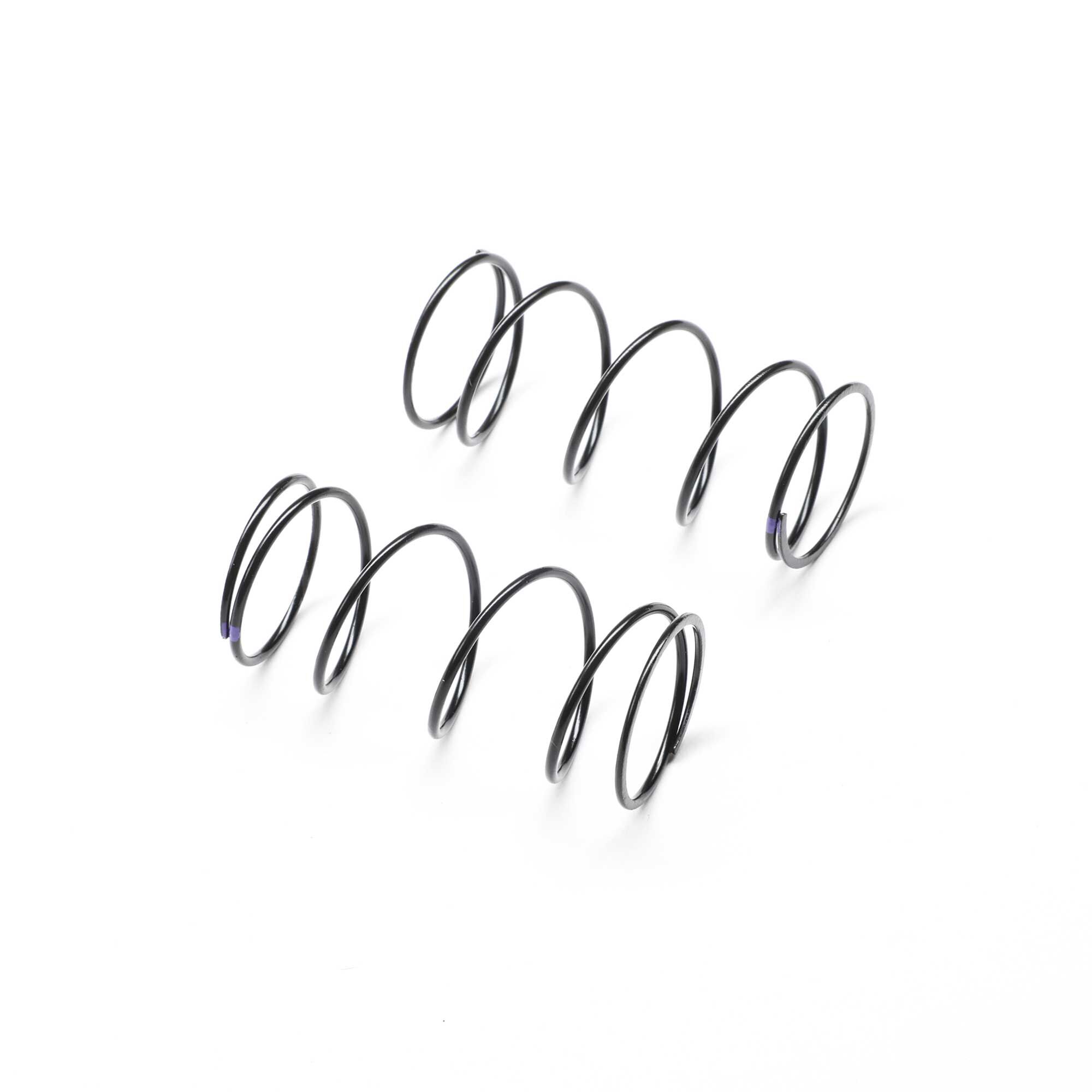 Team Losi Racing Front Springs, Purple, 4.75 lb, 13mm (2)-TLR-1203