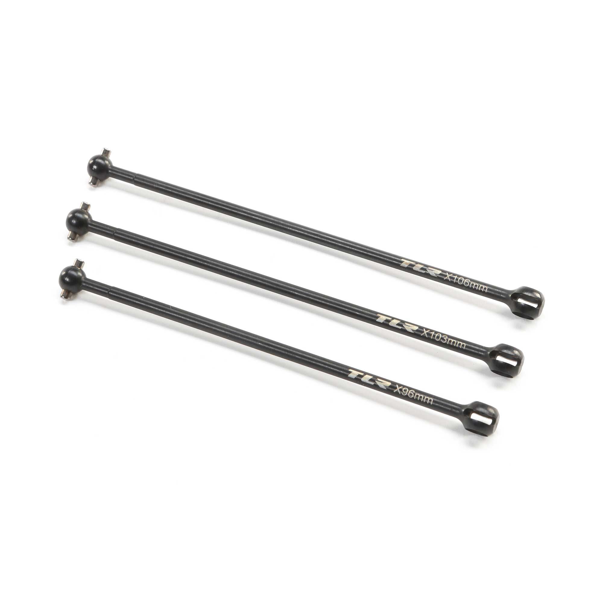 Team Losi Racing CVA Driveshaft Bones 96mm 103mm 106mm: 22X-4 2.0-TLR-1291