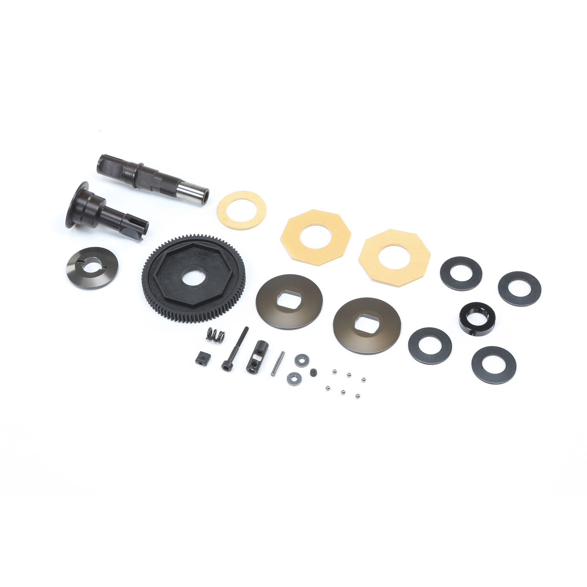 Team Losi Racing Decoupled Slipper Assembly, Complete: 22X-4 2.0-TLR-1298